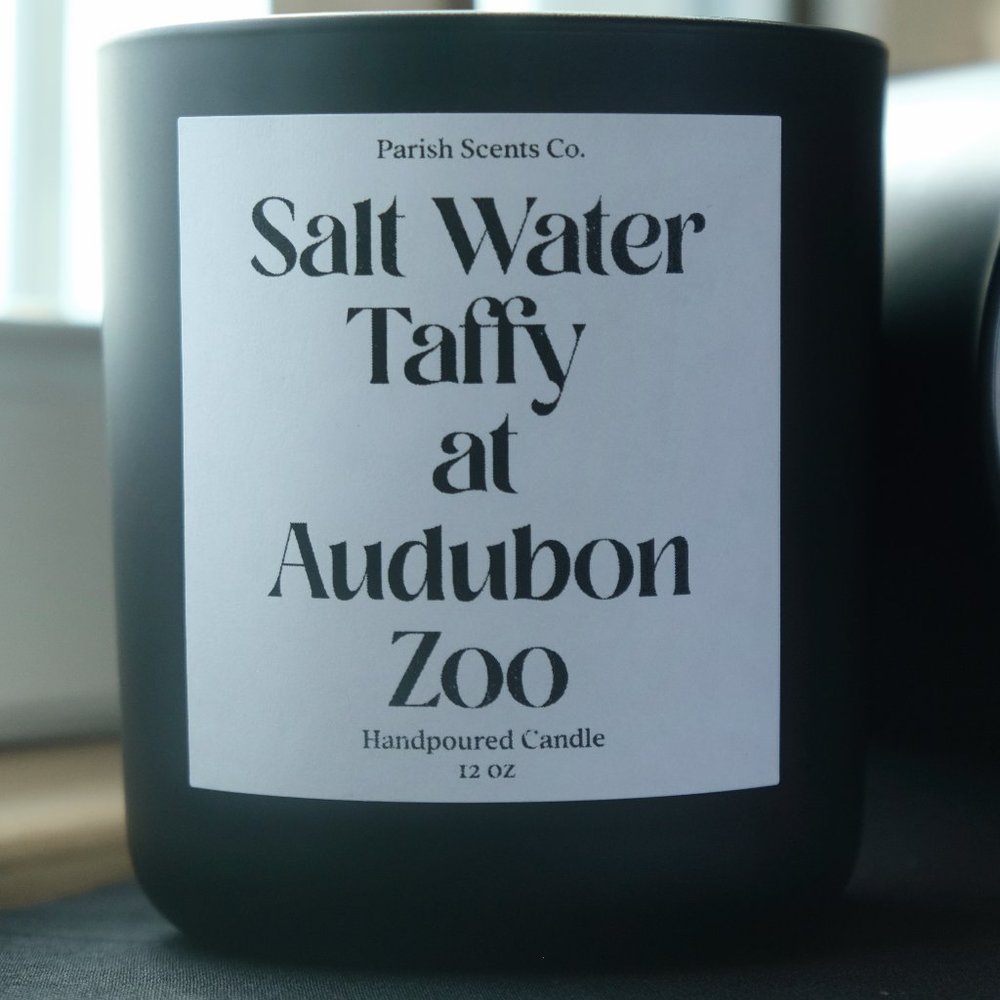 Salt Water Taffy at Audubon Zoo - A 12 oz. New Orleans Candle by Parish Scents - Picture 2 of 2